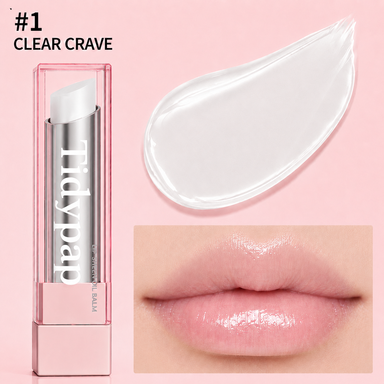 🔥Last Day Buy 1 Get 1 Free | Celnive GLOW VEIL LIP SHEEN OIL BALM