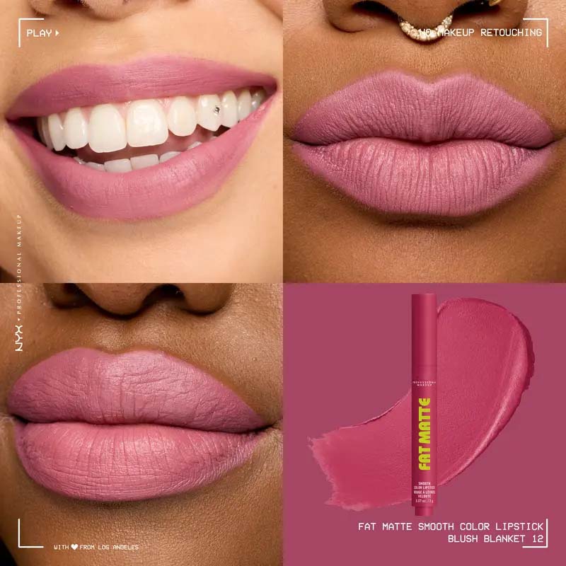Celnive Fat Matte Lipstick Professional Makeup
