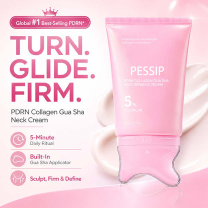 [NEW] PESSIP PDRN Collagen Gua Sha Anti-Wrinkle Neck Cream