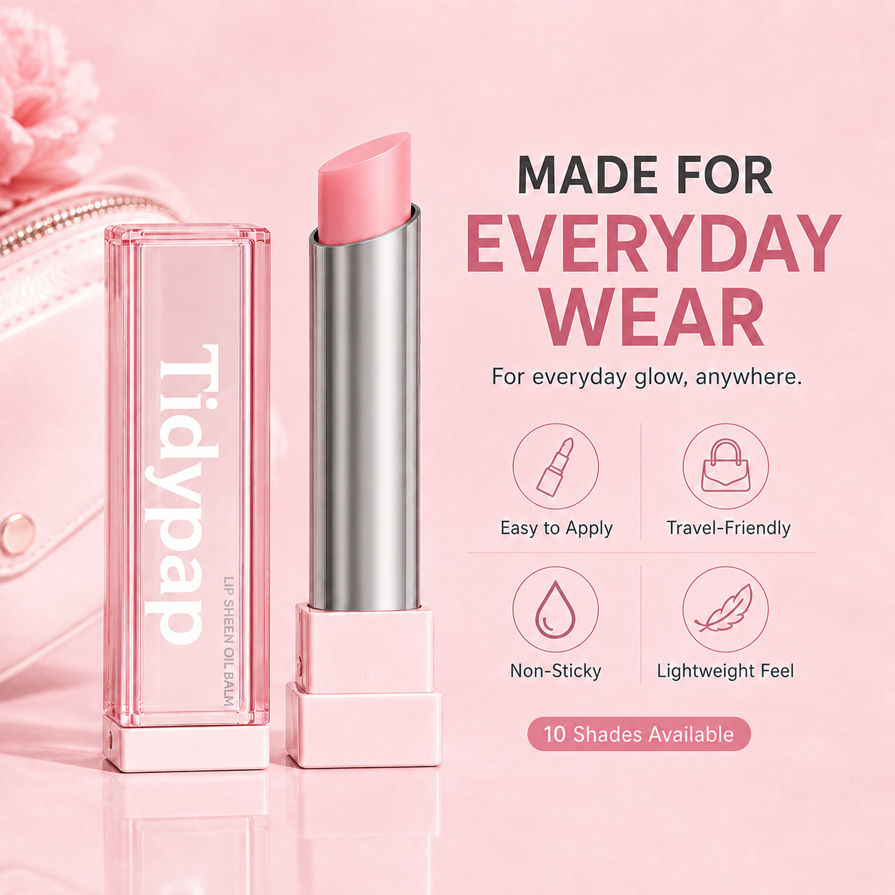 🔥Last Day Buy 1 Get 1 Free | Celnive GLOW VEIL LIP SHEEN OIL BALM