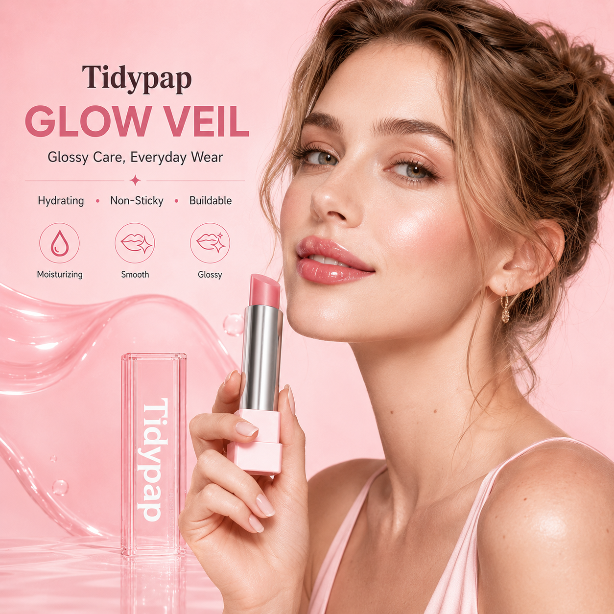🔥Last Day Buy 1 Get 1 Free | Celnive GLOW VEIL LIP SHEEN OIL BALM