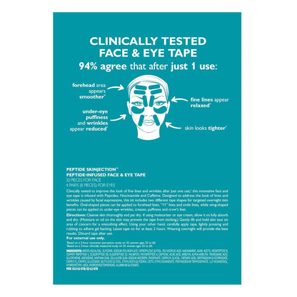 Celnive Peptide-Infused Face & Eye Tape | Face Tape For Wrinkles and Aging Skin | Peptide Face Tape