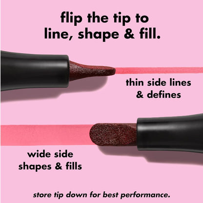 Celnive Main Stain Lip Marker, – Long-Lasting Lip Liner for Precise Lip Definition, Contouring and Full Lip Filling with Transfer-Resistant Color