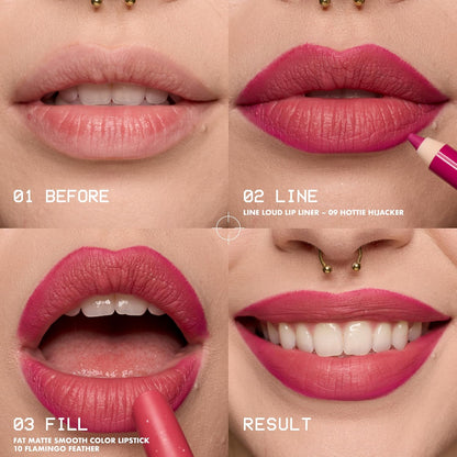 Celnive Fat Matte Lipstick Professional Makeup