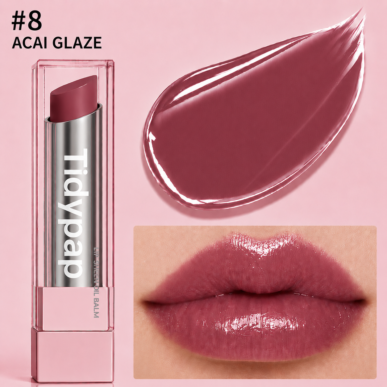🔥Last Day Buy 1 Get 1 Free | Celnive GLOW VEIL LIP SHEEN OIL BALM