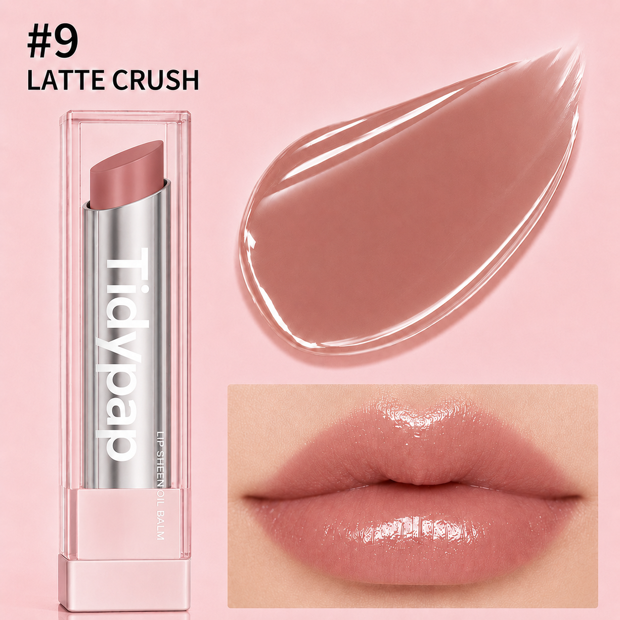 🔥Last Day Buy 1 Get 1 Free | Celnive GLOW VEIL LIP SHEEN OIL BALM