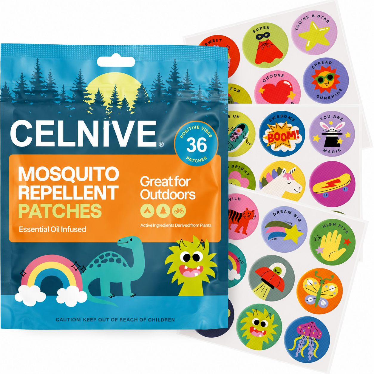Celnive Mosquito Repellent Patches