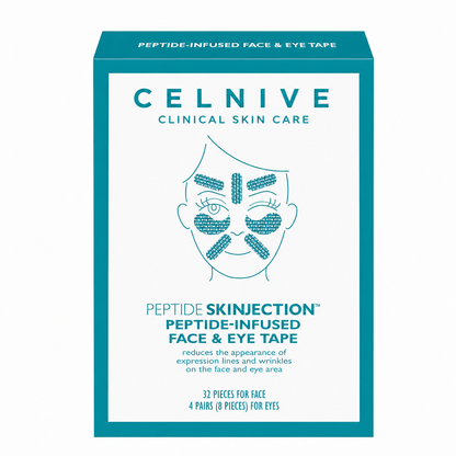 Celnive Peptide-Infused Face & Eye Tape | Face Tape For Wrinkles and Aging Skin | Peptide Face Tape