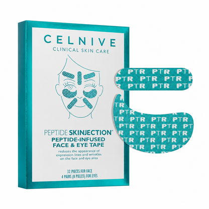 Celnive Peptide-Infused Face & Eye Tape | Face Tape For Wrinkles and Aging Skin | Peptide Face Tape