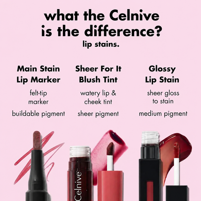 Celnive Main Stain Lip Marker, – Long-Lasting Lip Liner for Precise Lip Definition, Contouring and Full Lip Filling with Transfer-Resistant Color